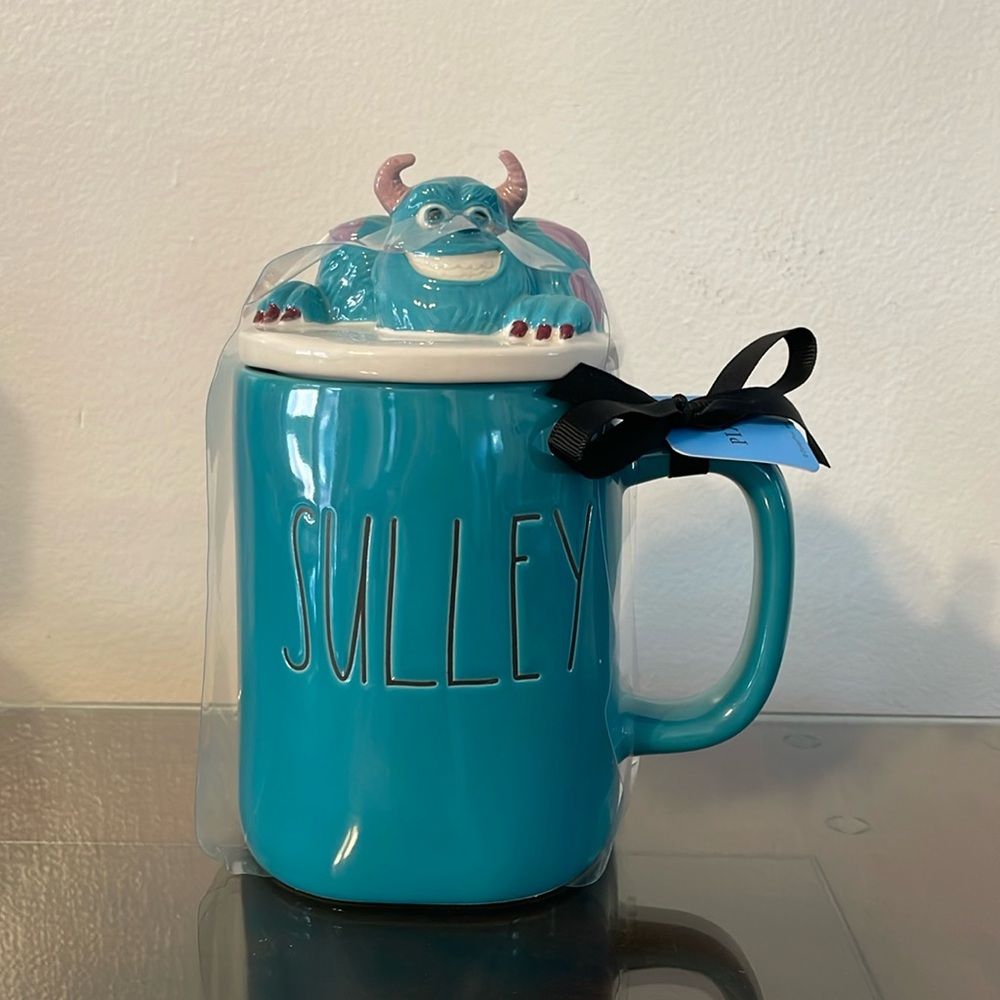 Disney Pixar Rae Dunn Sulley Mug with Lid